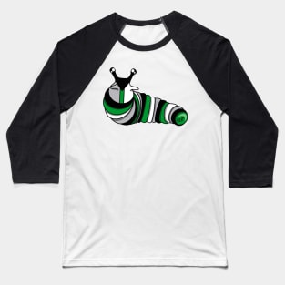 Demiromantic Pride Fidget Slug Baseball T-Shirt